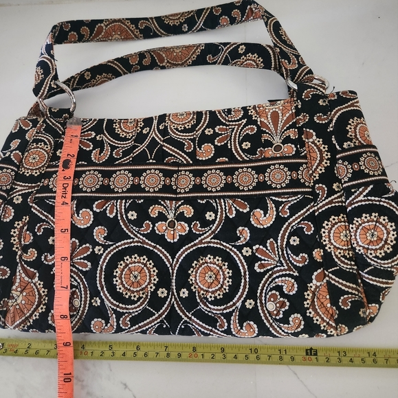 Vera Bradley EUC Y2K Brown Caffe Quilted Shoulder Bag - Picture 10 of 16